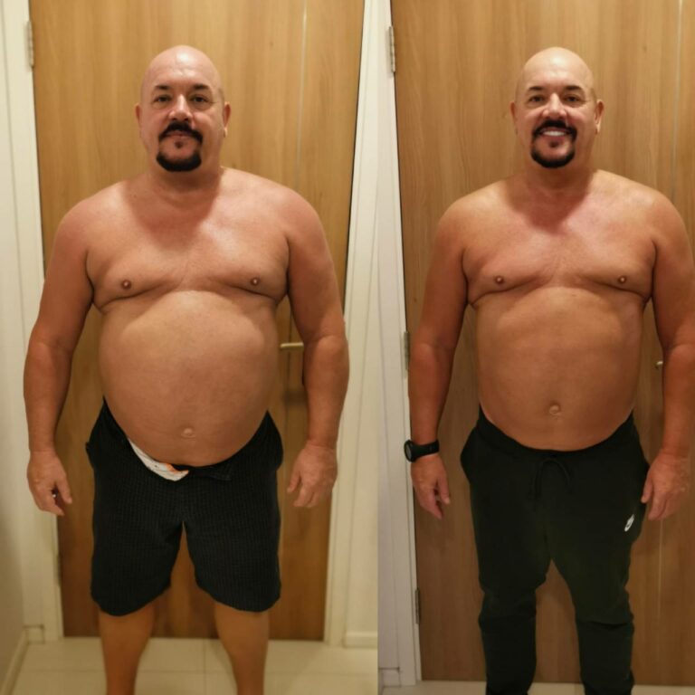 Mark lost 25 kg with us
