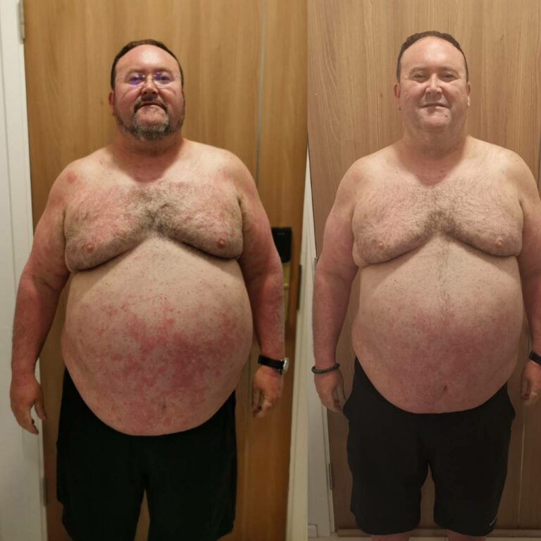 Jason lost 20 kg with us