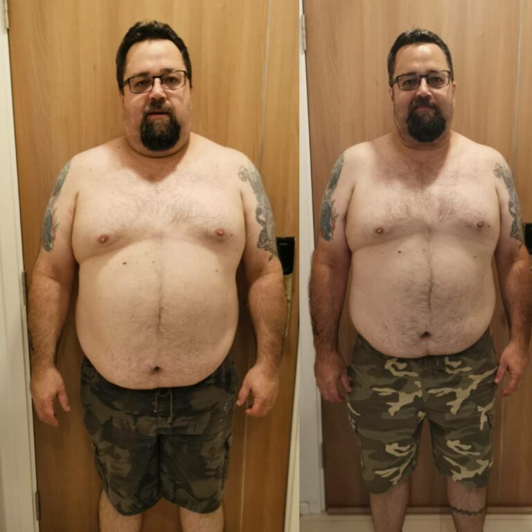 Mathew lost 20 kg with us