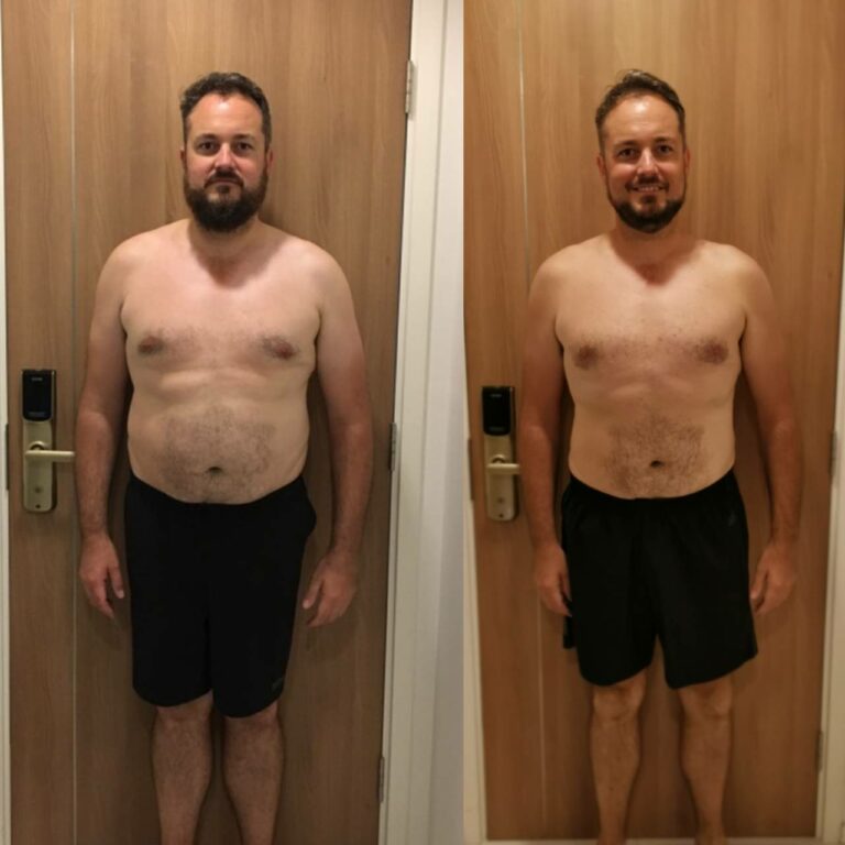 Ben lost 15 kg with us