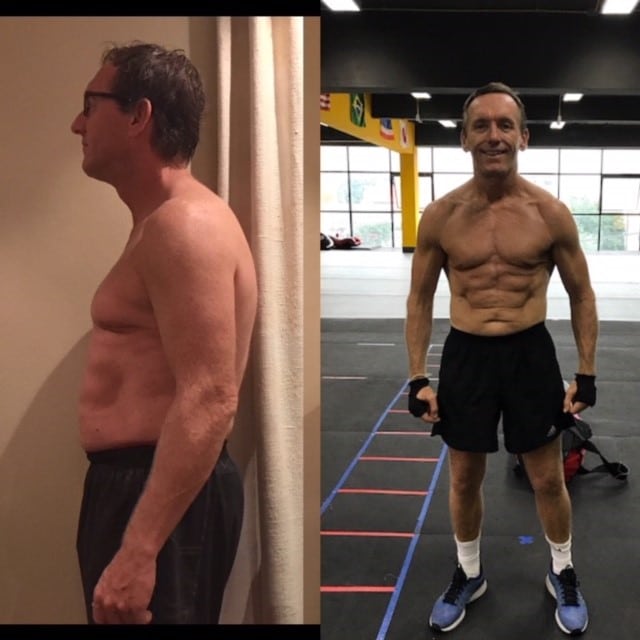 Paul lost 18 kg with us