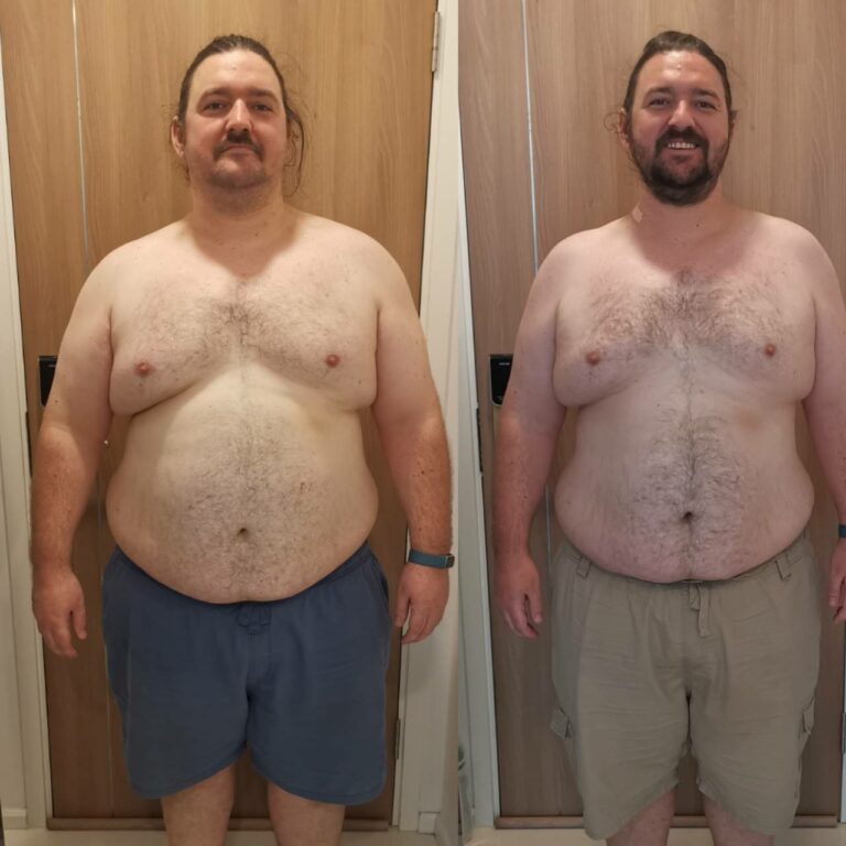 Nick lost 17 kg with us