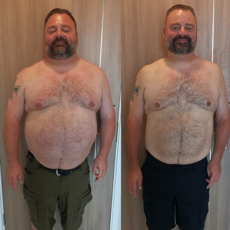 Steve lost 22 kg with us
