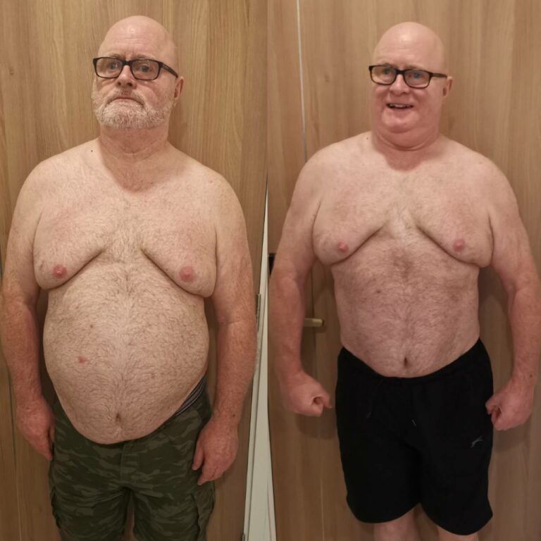 David lost 20 kg with us