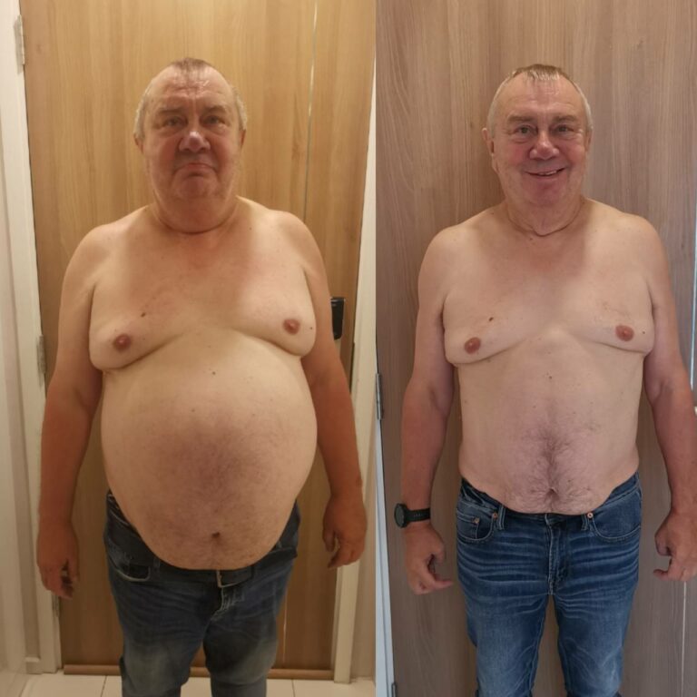 Alan lost 43 kg with us