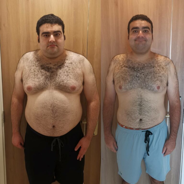 Alex lost 29 kg with us
