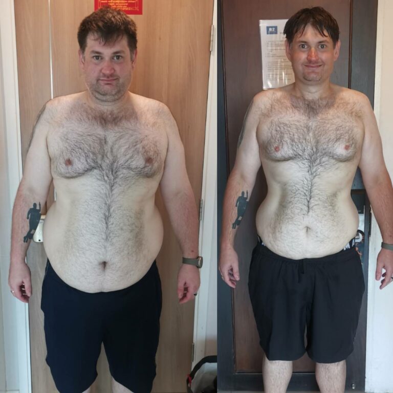Sebastian lost 32 kg with us