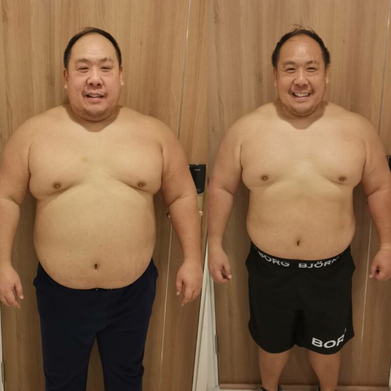 Jonny lost 11 kg with us