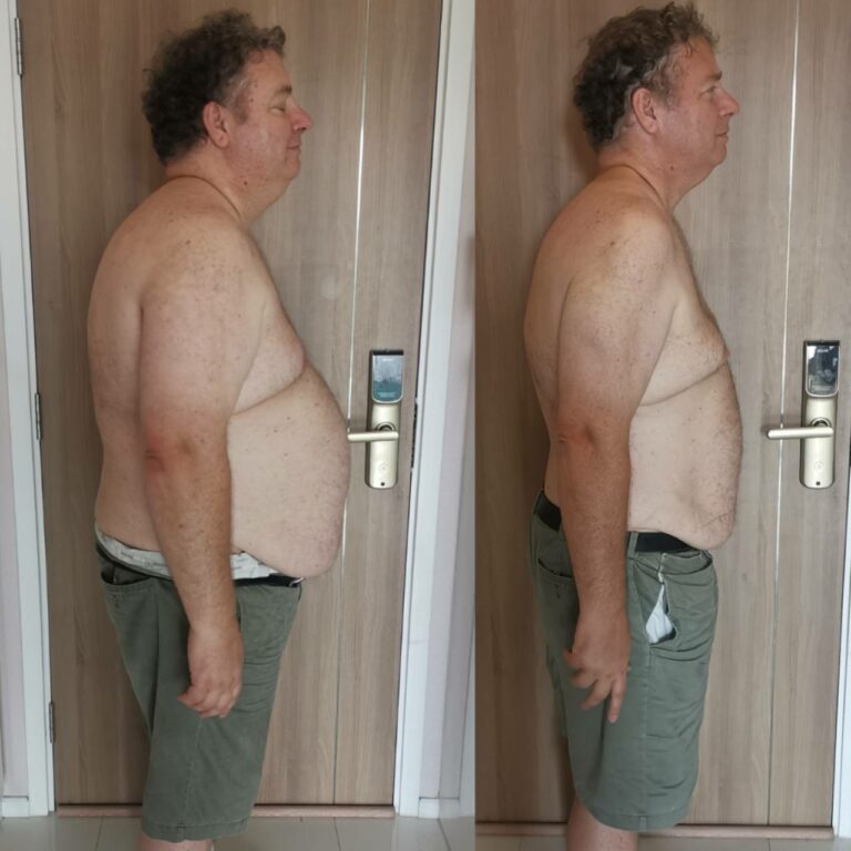 Robert lost 40 kg with us