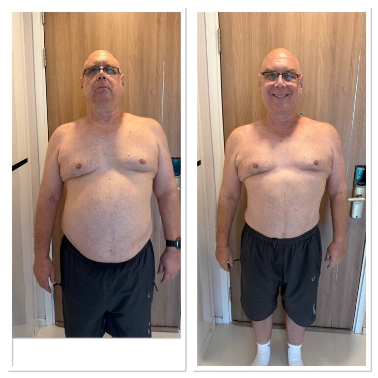 Scott lost 15 kg with us