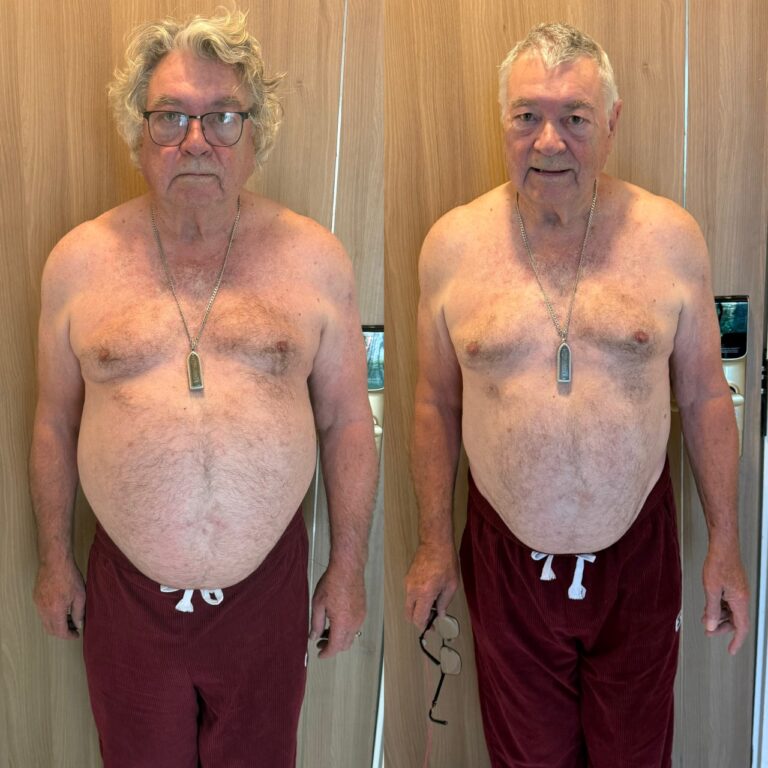 Wayne lost 15 kg with us